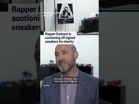 Eminem auctions off personal sneaker collection for charity