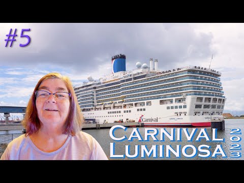 Carnival Luminosa Episode 5 - Lifou, exploring upper decks, delicious food & 80s Rock n Glow Party