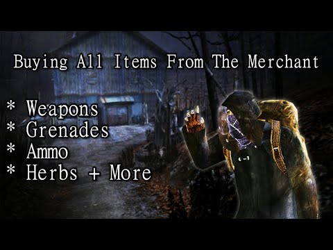Buying All Items From The Merchant | Resident Evil 4.