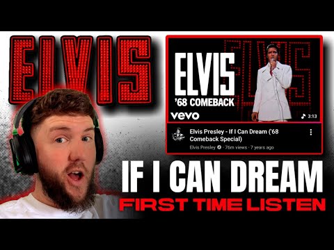 Musician REACTS to 'If I can Dream' by ELVIS PRESLEY (LIVE)
