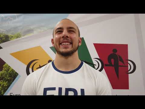 🇮🇹 Réaction à chaud de Youssuf EL ADLANI après son titre de CHAMPION D'EUROPE JUNIOR -93KGS !