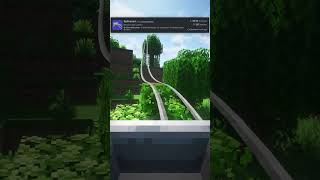 Minecraft Roller Coaster #minecraftbuilding #minecraftbuildingtutorial #minecraft