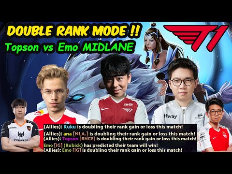 Topson Mirana MIDLANE vs IG.Emo Rubick - Double Rank MODE EPIC Game Dota 2 Feat Ana KuKu March 7.32b