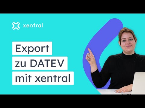 Der Buchhaltungsexport in xentral I BUCHHALTUNGS BASICS #5 🎓