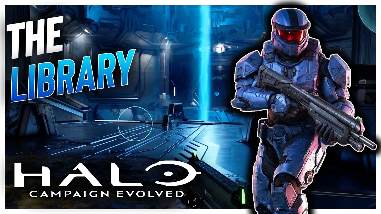 Halo Campaign Evolved Mission 10: The Library Walkthrough