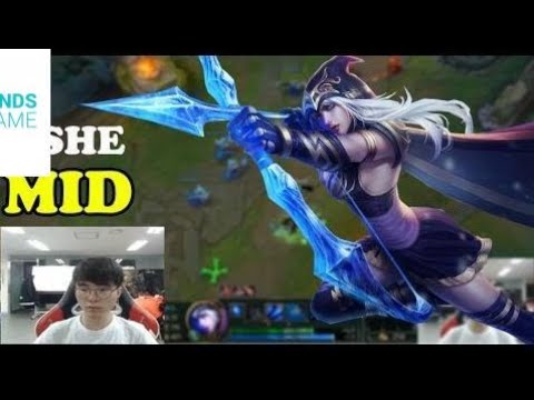 (VietSub) Sau Vayne, Faker Cầm Ashe Đi Mid đối đầu với Katarina – Faker’s Stream Highlights Mid Ash