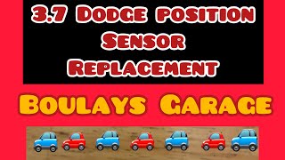 3.7 liter Dodge V 6 Crankshaft position sensor replacement