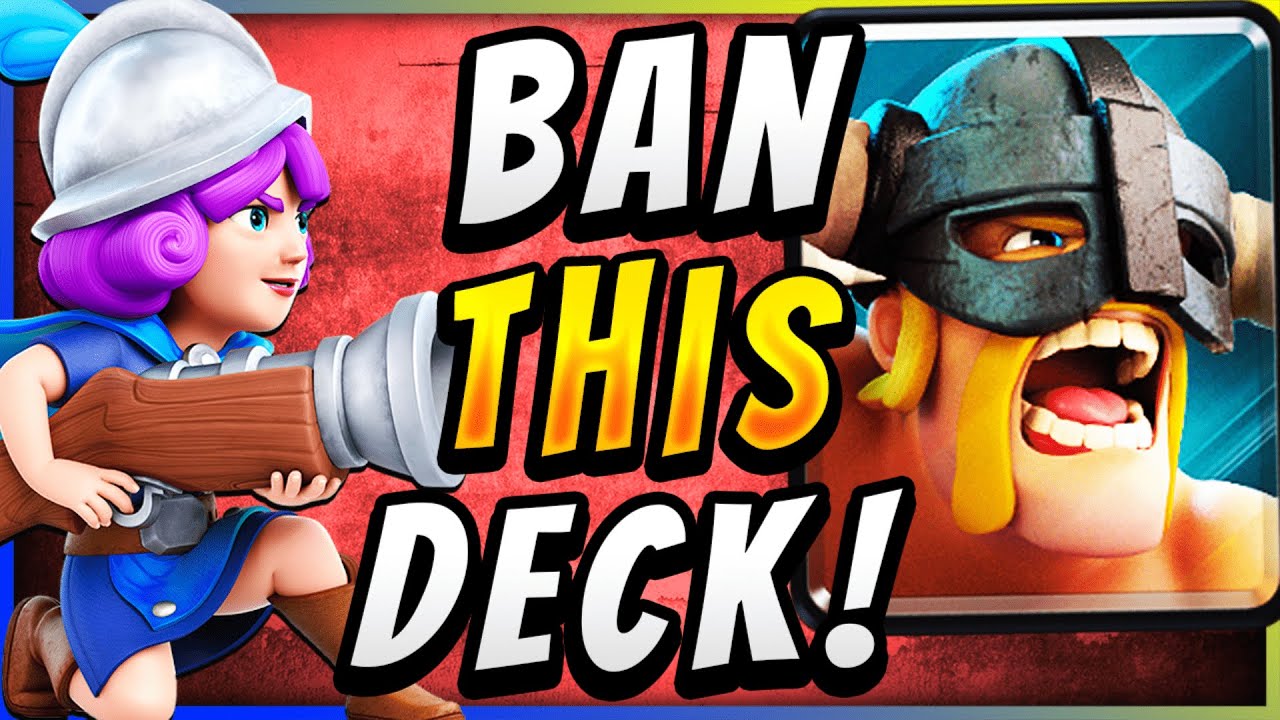 SirTagCR: BEST MORTAR HOG RIDER DECK! Mortar Trophy Pushing