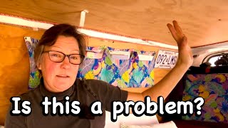 FAQ :  Do I like my LOW TOP van? Solo Female Van Life
