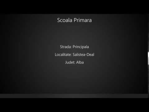 Scoala Primara Salistea-Deal