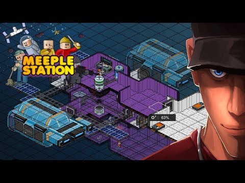 Meeple Station Who needs oxygen anyway? | Let's Play Meeple Station Gameplay