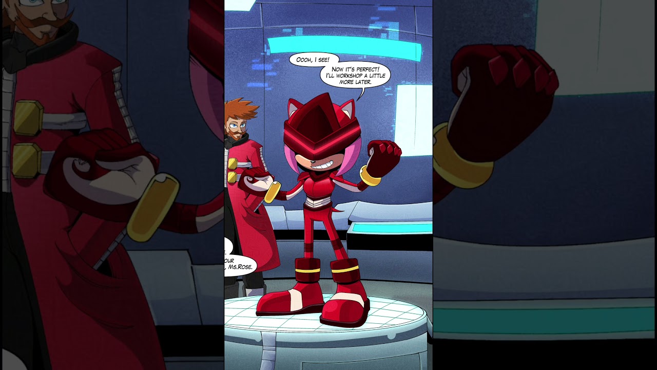 Amy's New PowerSuit | Sonic The Hedgehog #Shorts