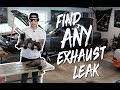 Find ANY exhaust leak in under 5 minutes!!