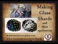 Making Glass Shards for Lampwork beads by Jeannie Cox
