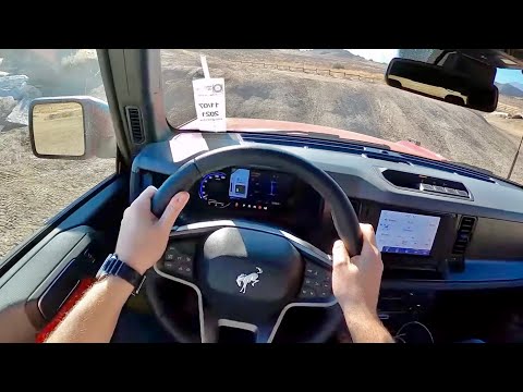 2021 Ford Bronco 2-Door Black Diamond - POV Test Drive (Binaural Audio)