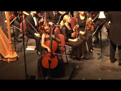 Luigi Boccherini's Cello Concerto No. 3 in B flat - Caroline Nicolas.  Thomas Ludwig conducting.