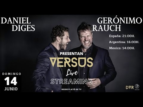 Geronimo Rauch y Daniel Diges | VERSUS concierto inédito14 junio 2020 | LIVE VUVUZELA & GOSUA Films🎤