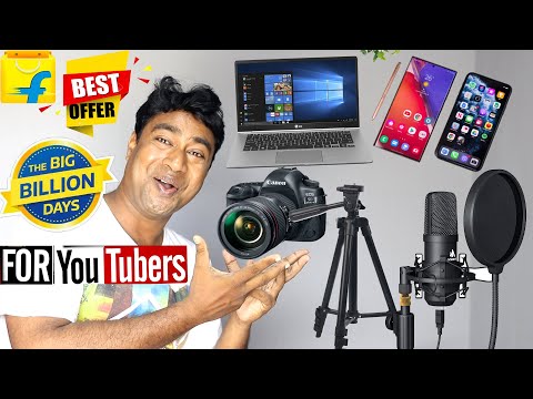 Flipkart big billion day 2020 Best Offers on -  Laptop , mobile , Camera , Mic , Tripod , Smart Tv