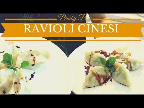 Ravioli Cinesi di Carne e Verdure | Bimby TM6 - TM5 -TM31 | Thermomix