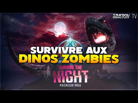 Survivre Face à Des Dinosaures Zombies dans ARK Survive The Night