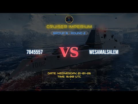 CRUISER IMPERIUM (AYT) || 7845557 VS WESAMALSALEM | ROUND-2 | GROUP-B | MATCH-1 ||.