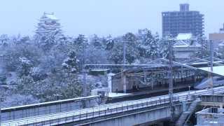 preview picture of video 'Shinkansen Series 500 -Snowy Fukuyama-'