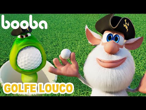 Capa de Booba 😎 Golfe louco ⭐  Desenhos Animados Engraçados Para Crianças