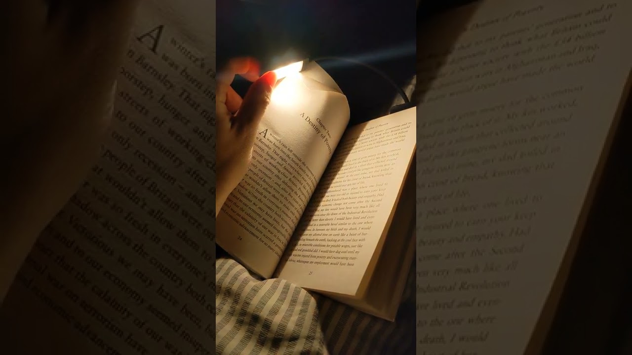 Amazon Bookmark Light with book!