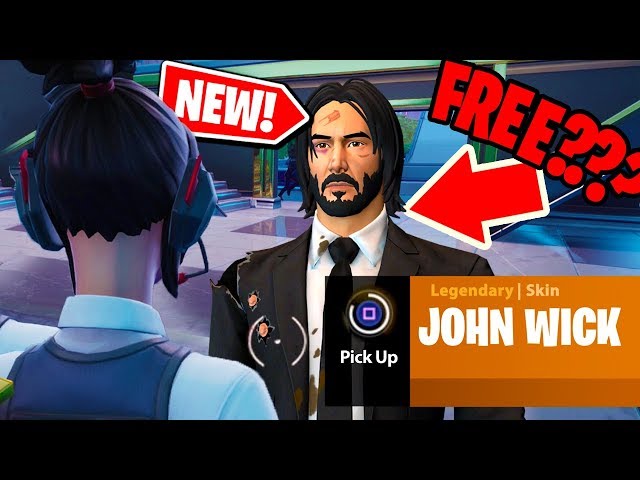 How To Get Free John Wick Skin