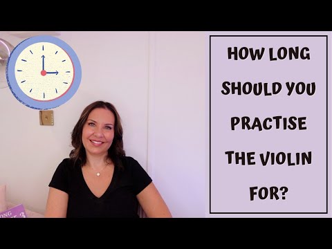 How Long Should You Practise the Violin For? EXACT TIMINGS!