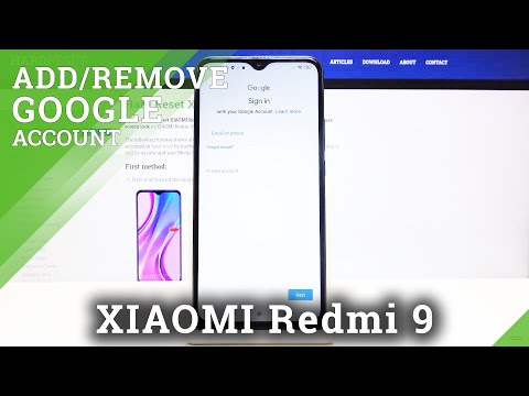 How to Add & Remove Google Account in Xiaomi Redmi 9 – Set Up Google User