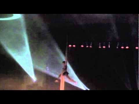 Magenta Leigh ~ Aerial Silks at the Oriental Theater