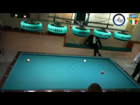 Auriemma vs Fiori Gara Femminile CSB Martino's Billiards Latina - 30 Nov 2014