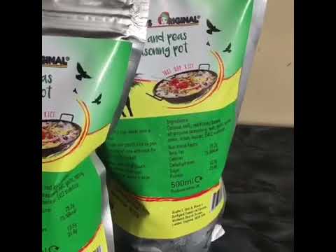How to make rice and peas, quick and easy using Mamas Original seasoning pot