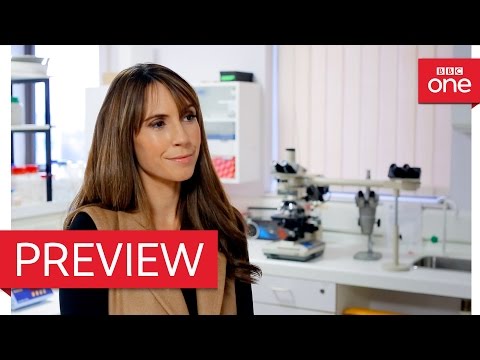 Testicle size and sperm - Alex Jones - Fertility & Me: Preview - BBC One