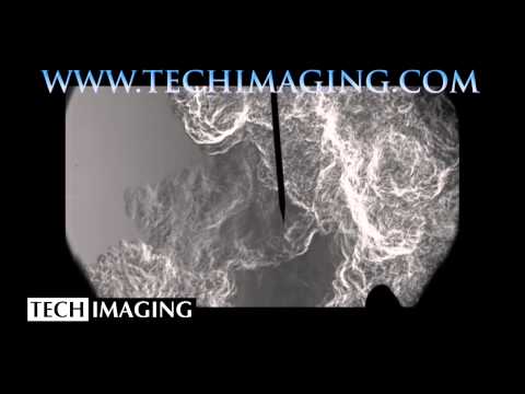 High Speed Camera Video - Balloon pop using schlieren