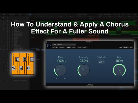 Chorus Effect Tutorial | How To Understand & Apply A Chorus Effect For Fuller Vocals (Logic Pro X)
