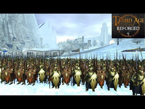 WINTER HAS COME TO MITHLOND (Siege Battle) - Third Age: Total War (Reforged)