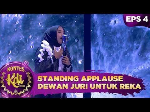 Standing Applause dari Para Dewan Juri Untuk Penampilan Reka - Kontes KDI 2020 (24/8)