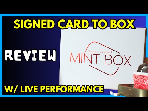 Mint Box by Daniel Garcia - MAGIC REVIEW