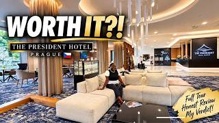 I Stayed at Prague’s PRESIDENT HOTEL… Is It Worth It? 🇨🇿
