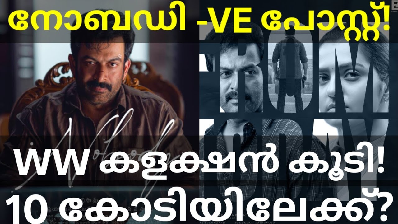 INobody 2 Days Boxoffice Collection |INobody Movie Negative Review #Prithviraj #INobodyCollection