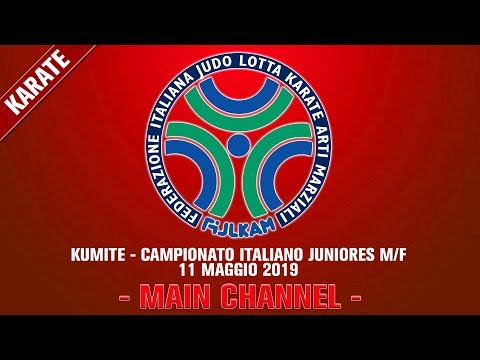 KUMITE - Campionato Italiano Juniores M/F - Ostia - 11 Maggio 2019