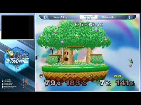 Melee Untouchable 2 WR2 Yomi+Rikzz (red) vs Usleon+Stivo (green)