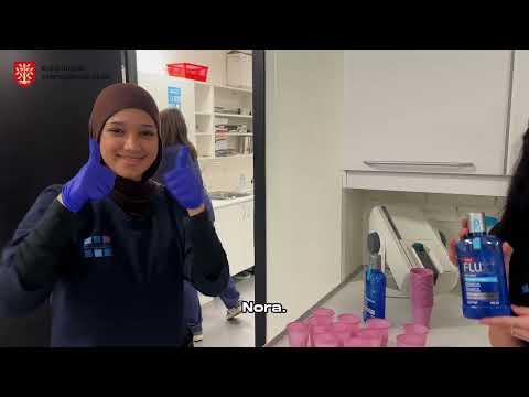 Åpen skole 2025 presentert av Frida og Marie