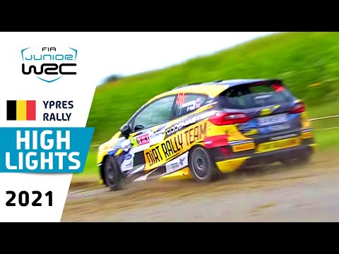 Renties Ypres Rally Belgium 2021 : Junior WRC HIGHLIGHTS Day 1