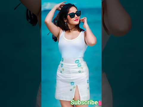 nikitha suren beach side glamer#ytshorts