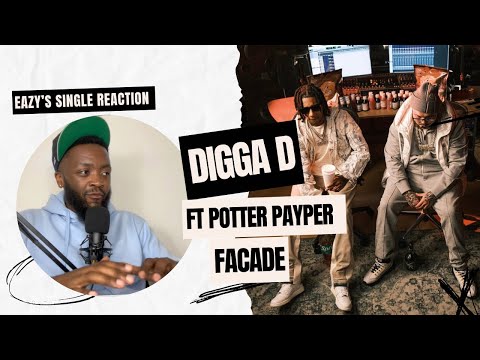 Digga D ft @PotterPayperTV - Facade  (Official Video) [Reaction] | EAZYLDN