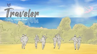 Download lagu EXO 엑소 CHEN 첸 'Traveler' Illustrated MV '사라지고 있어' | wearenineEXO mp3