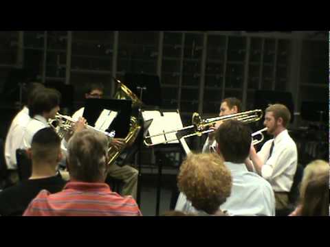 WOHS Brass Quintet 2011 Summer's Song by C. DeStefano, West Orange NJ
